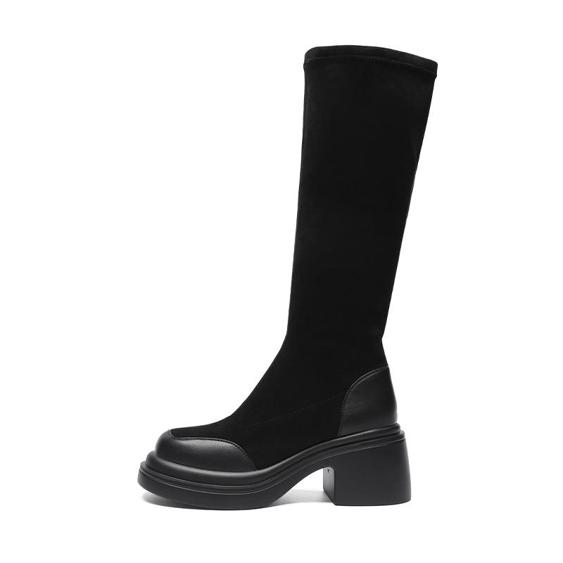 ZHR Knee-high Boots 7cm Women's