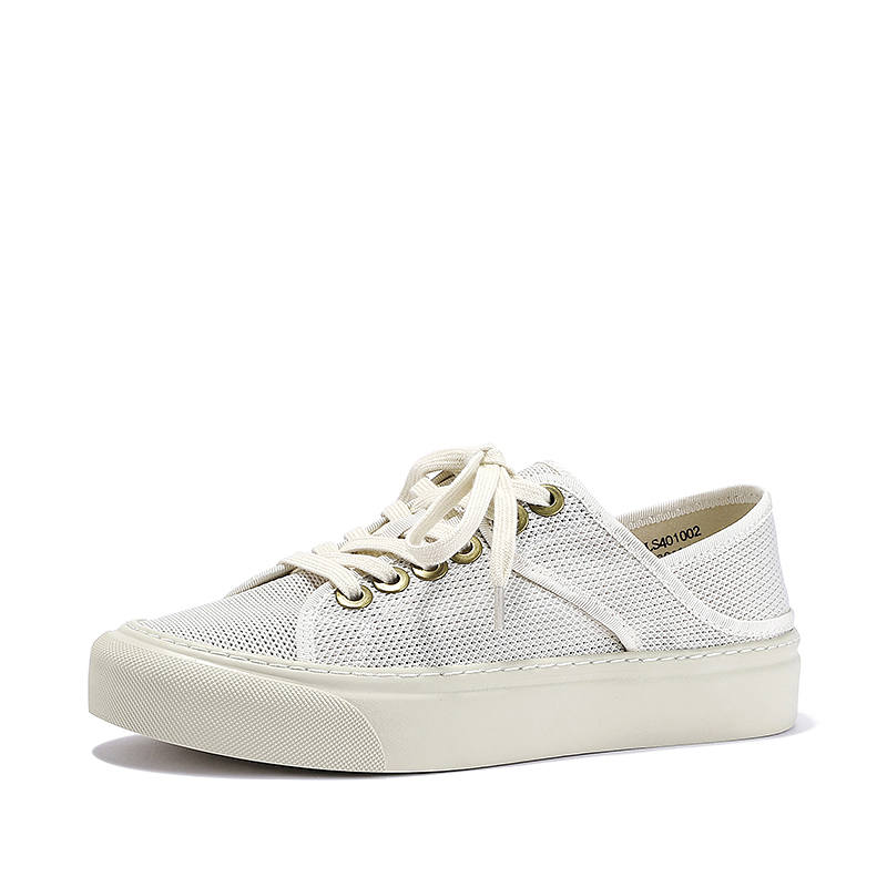 BELLALILY Fabric Slip Resistant, Lightweight, And Breathable Low top Skateboard Shoes Women's