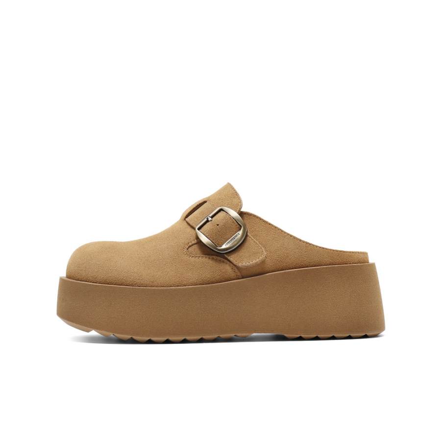 BELLE Rubber Sole Closed Toe Slippers Women's