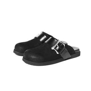 Kami Anger EVA Slip Resistant, Abrasion Resistant, Breathable Buckled Shoes Unisex Black