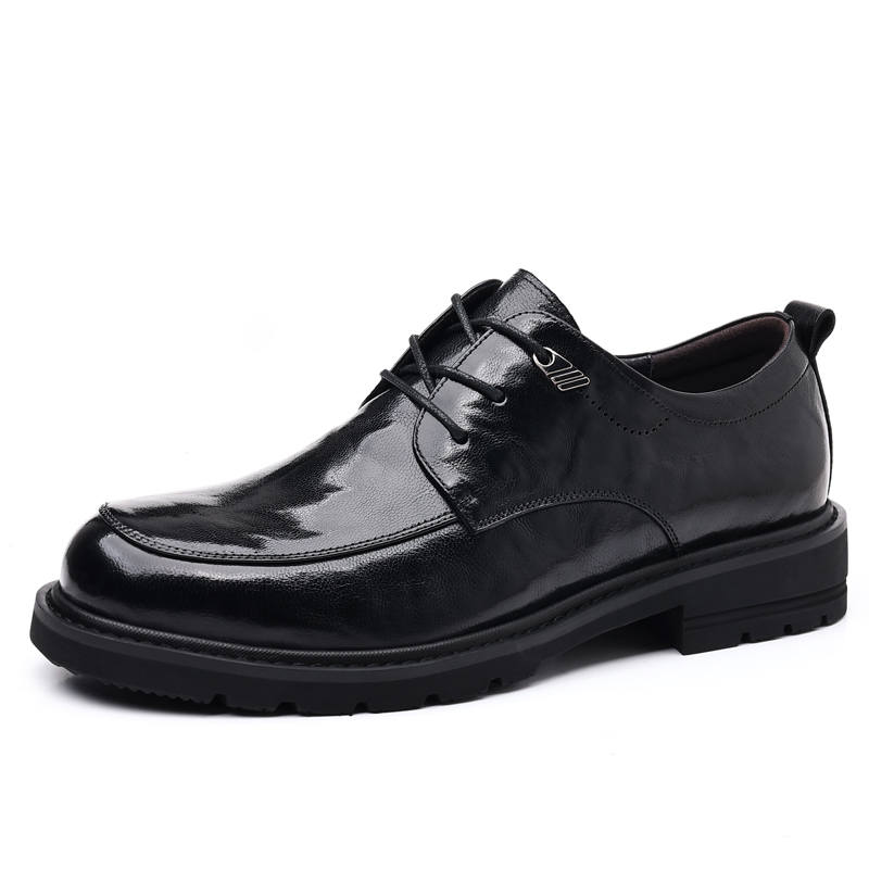 SHUPATE Men's Casual Shoes Men's Low Top Black/Brown