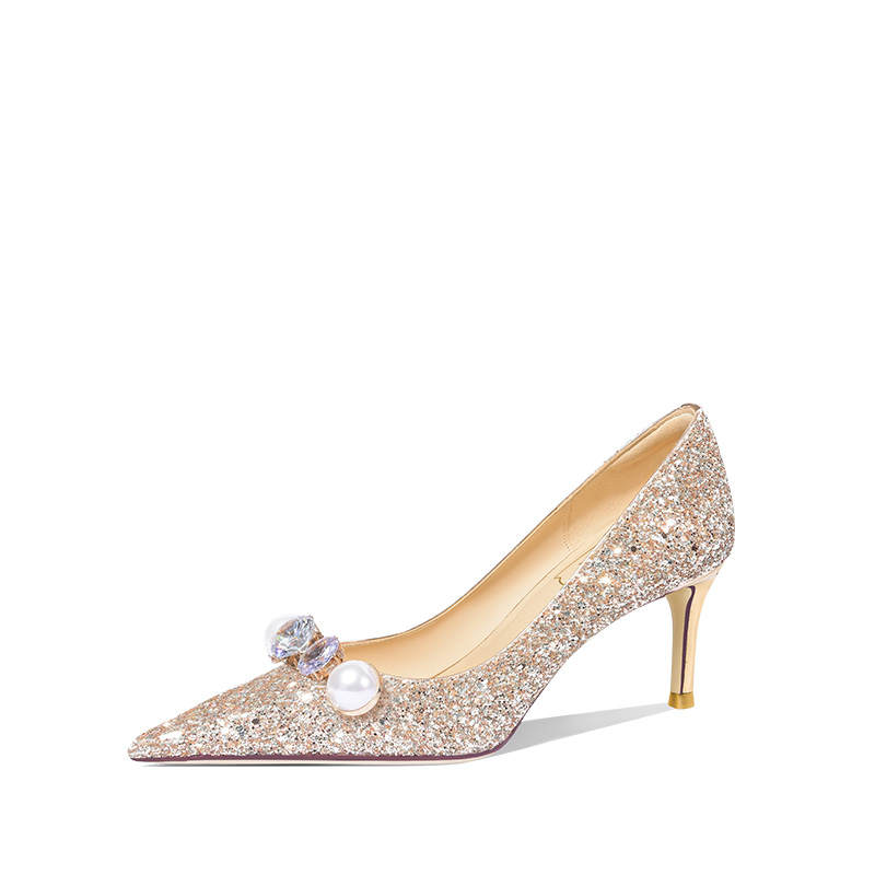 Holy Rose Slim Heel Commemoration High Heels Women's