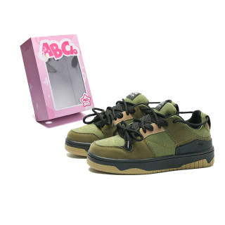 ABCIO Slip Resistant Waterproof Height Increasing Non Slip And Waterproof Height Increasing Low top Skateboard Shoes