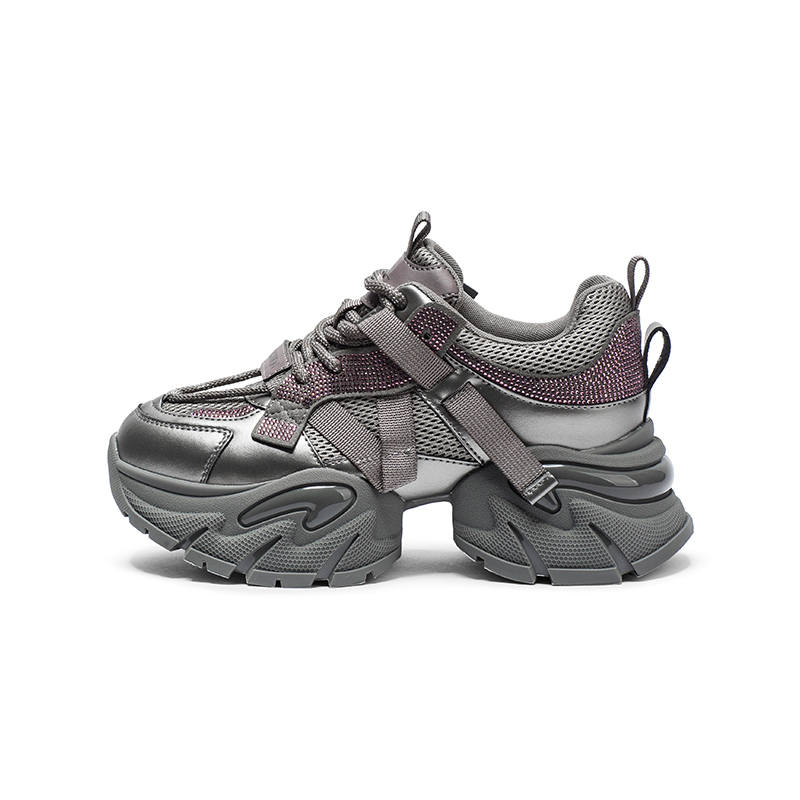 Coup De Foudre Synthetic Leather, Textile Cushioning Height Increasing Cushioning Height Increasing Low top