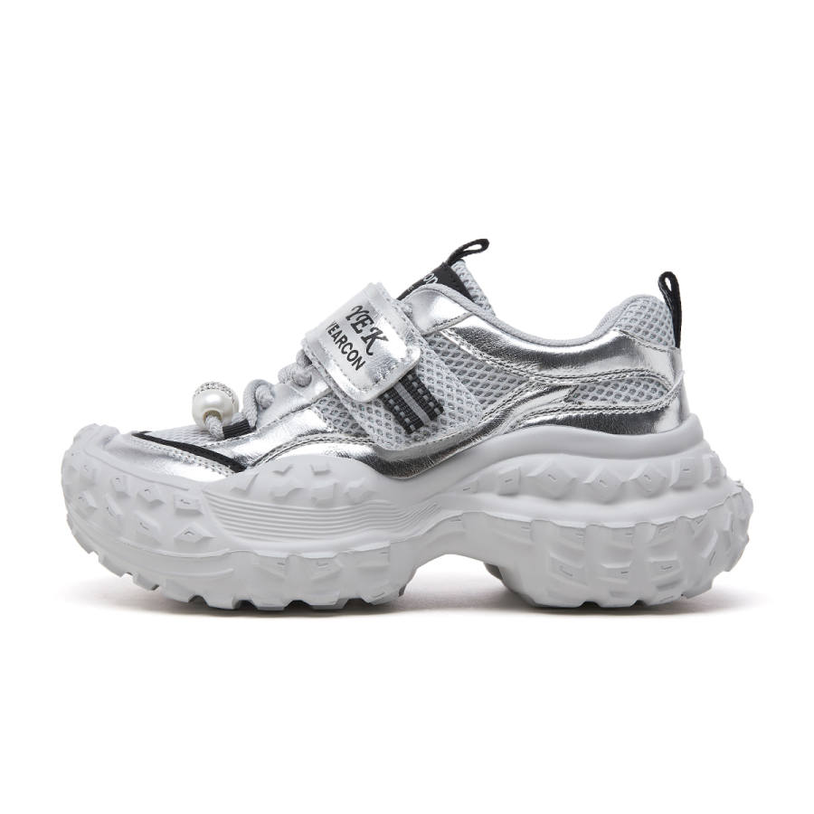 YEARCON Synthetic Leather Low top Chunky Sneakers Women's