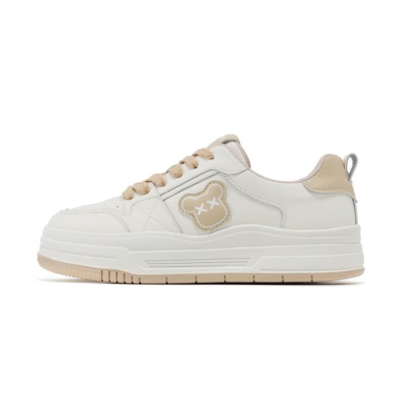 AOKANG Everyday Casual Low top Skateboard Shoes Women's White