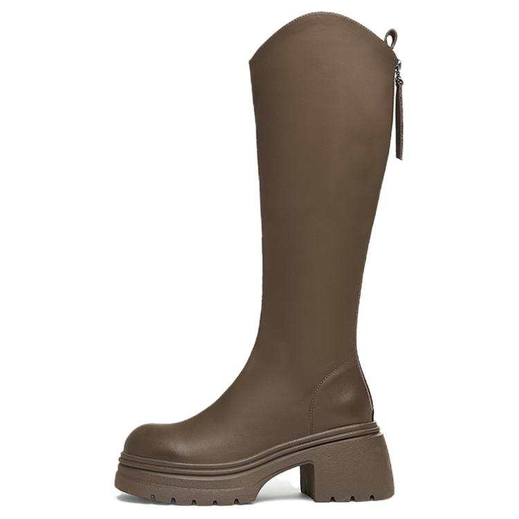 Tata Knee High Boots Women's Black/Brown