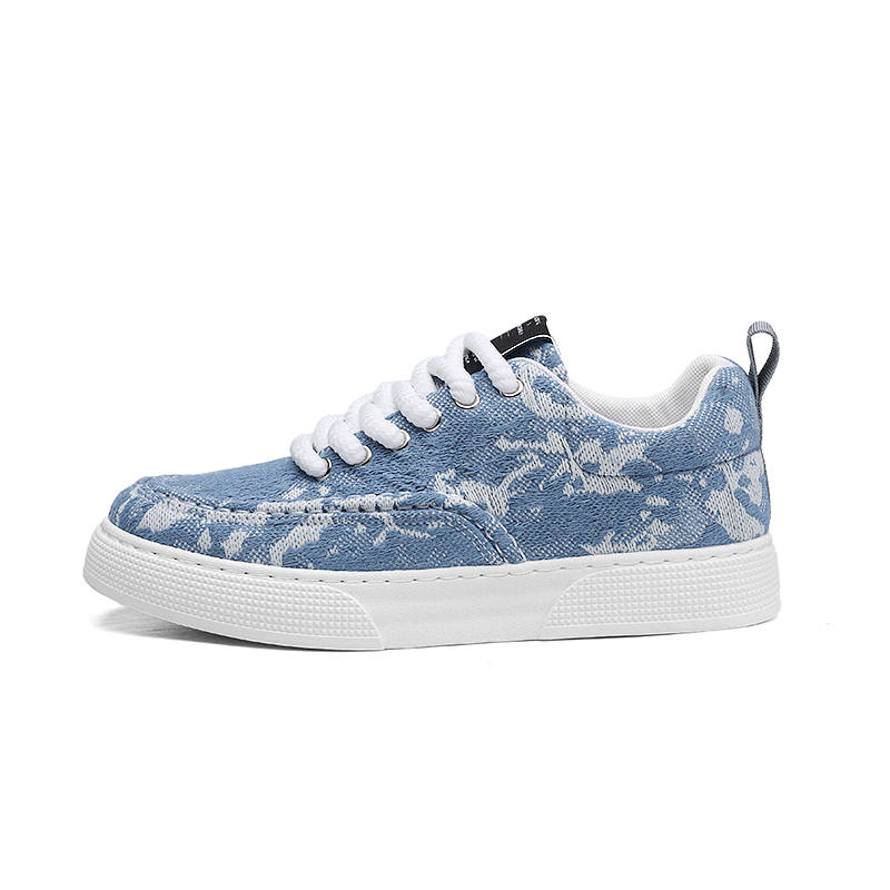 GONGNIUMEILI Canvas Low top Skateboard Shoes Men's