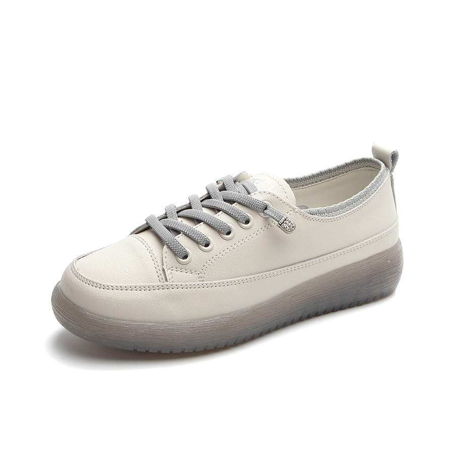 Medd Cow Leather Slip Resistant Abrasion Resistant Low top Skateboard Shoes Women's