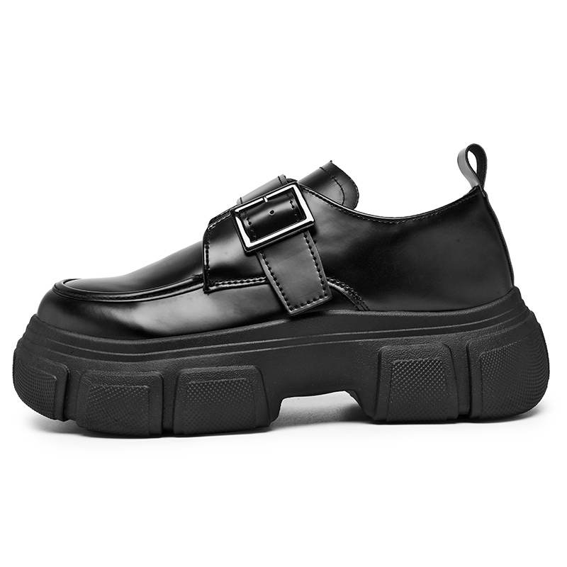 Luji Casual Leather Shoes Men's Low Top