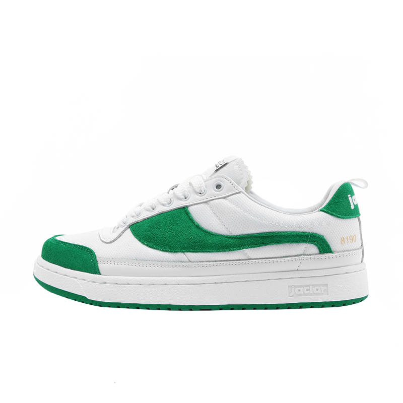 JACLAR Skateboard Shoes Unisex White Green