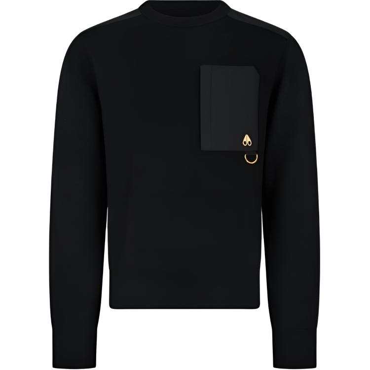 Moose Knuckles Pocket detail Panelled Sweater