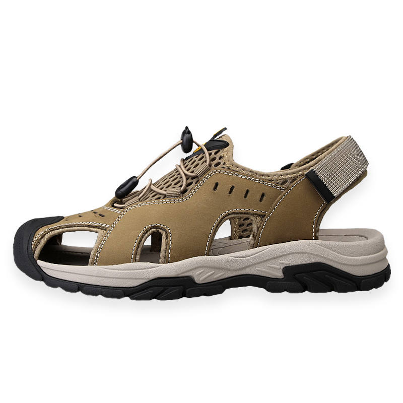 BECK BECK Beach Sandals Men's Black/Khaki