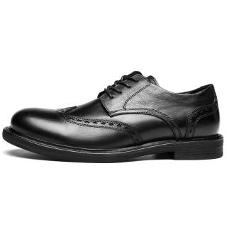 DIENGRLEY Top Grain Cow Leather Dress Shoes Men's