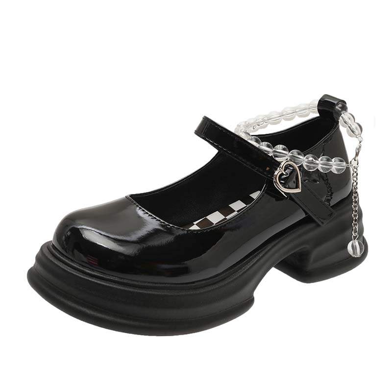Xingdiman Pu Chunky Heel Mary Jane Shoes Women's