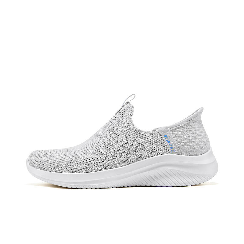Skechers Ultra Flex 3.0 Low top Walking Shoes Women's Light Gray