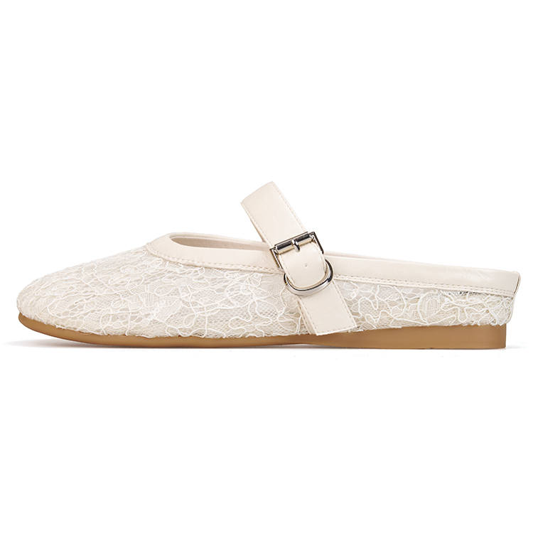 Joy&Mario Quick Dry Quick Dry Closed Toe Slippers Women's White