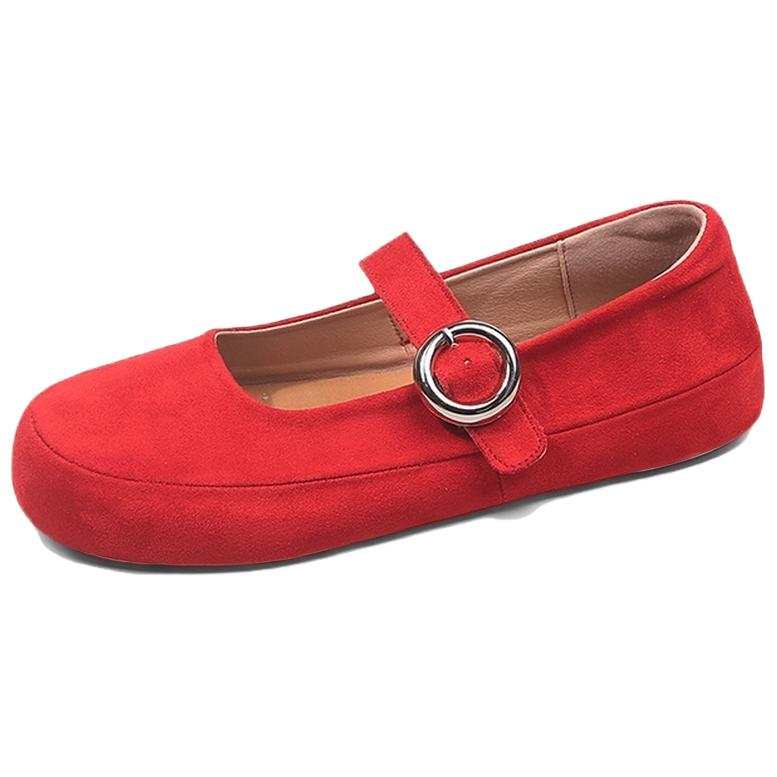 N6N8 Flat Mary Jane Shoes Women's
