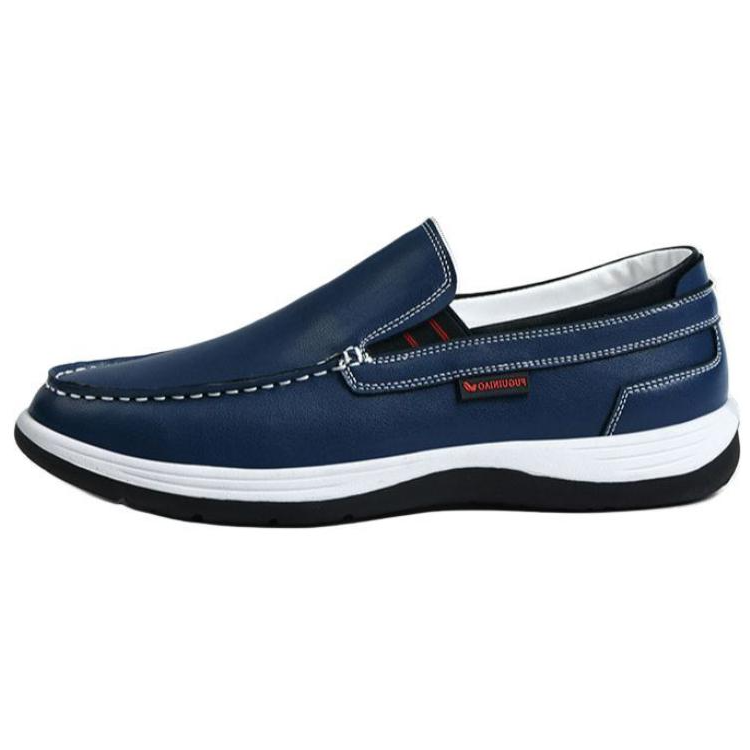 Rich Birds Microfiber Leather Comfortable Round Toe Loafers Men's