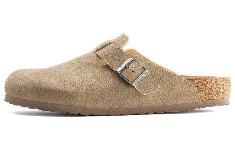 Birkenstock Boston Synthetik 'Desert Dust Gray Taupe'