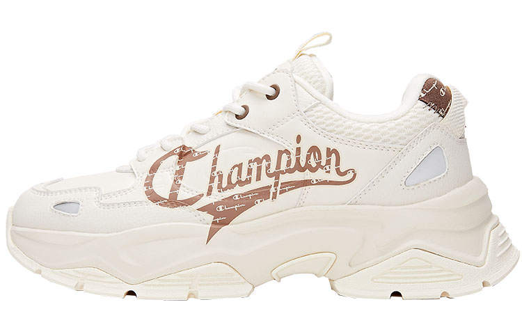 Champion Chunky Sneakers Women's Low Top Beige