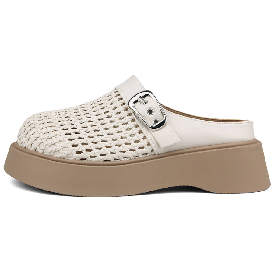 JIANGBANG Closed Toe Slippers Women's