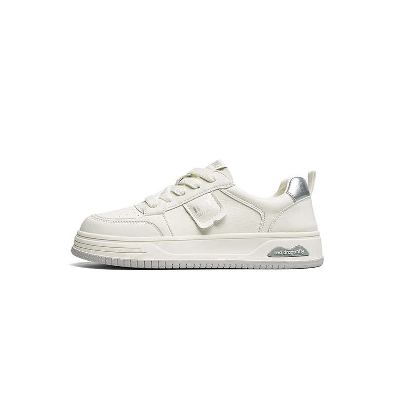 RED DRAGONFLY Synthetic Leather Abrasion Resistant Abrasion Resistant Low top Skateboard Shoes Women's
