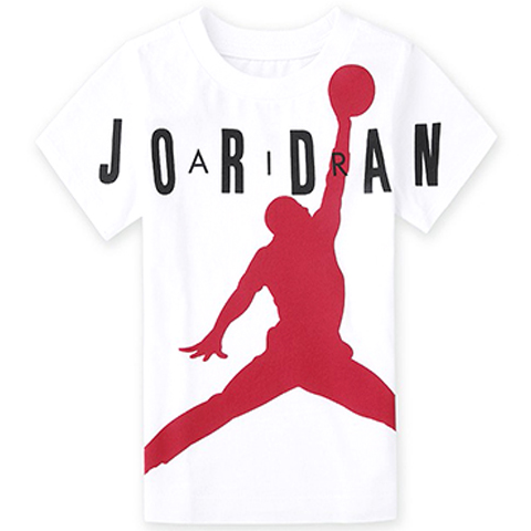Jordan Jordan T Shirt Pure White Kids'