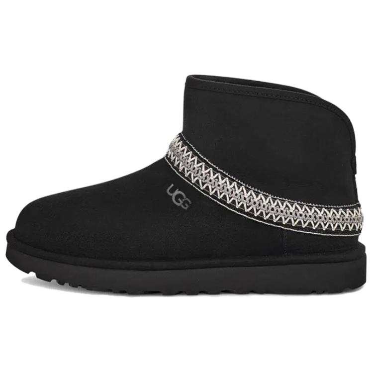UGG UGG W CLASSIC Short Snow Boots Women's Black