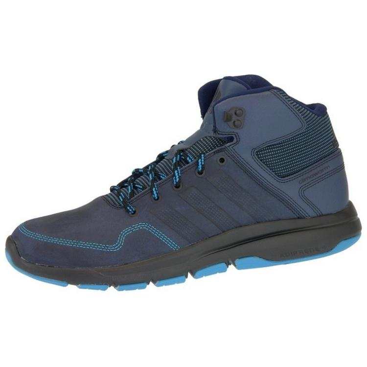 Adidas Adidas Climawarm Supreme Slip Resistant Abrasion Resistant Mid top Casual Shoes Men's Blue