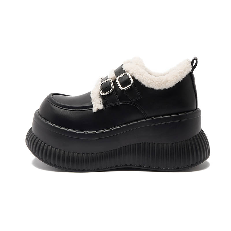 MILANLIANGE Loafers Women's Black
