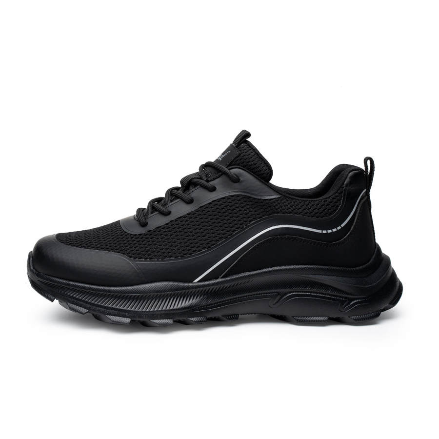 FED Breathable And Slip Resistant Low top Casual Shoes Men's Black