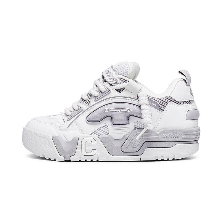 Champion Textile, Synthetic Leather Balance Low top Skateboard Shoes Men's