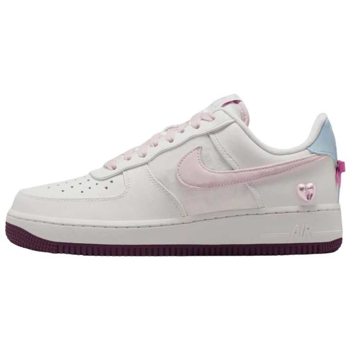 Nike Nike Air Force 1 Low top Skateboard Shoes Women's White Pink