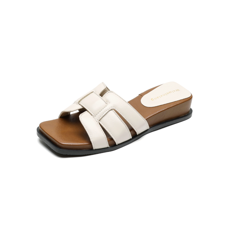QITUMAUL Rubber Slide Slippers Women's