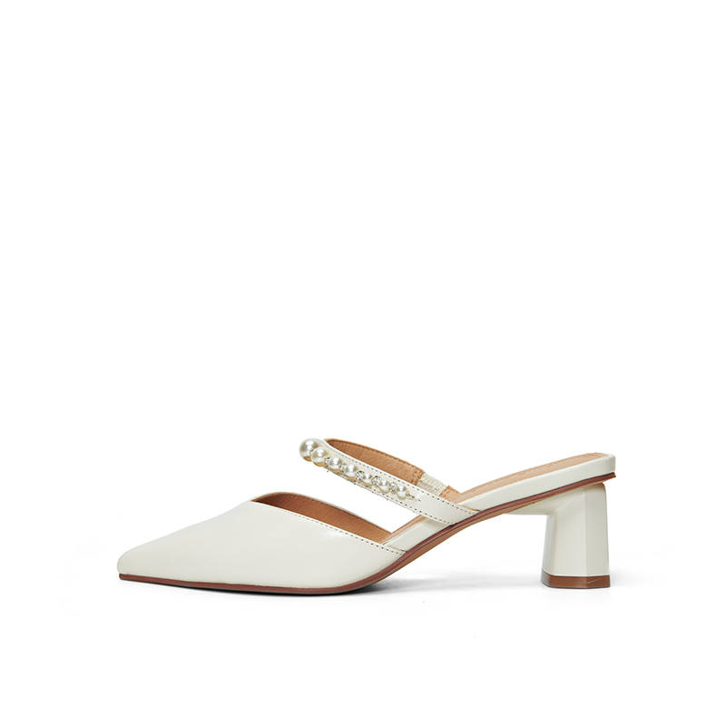 PT'SON PT'SON Closed Toe Slippers 5cm Women's