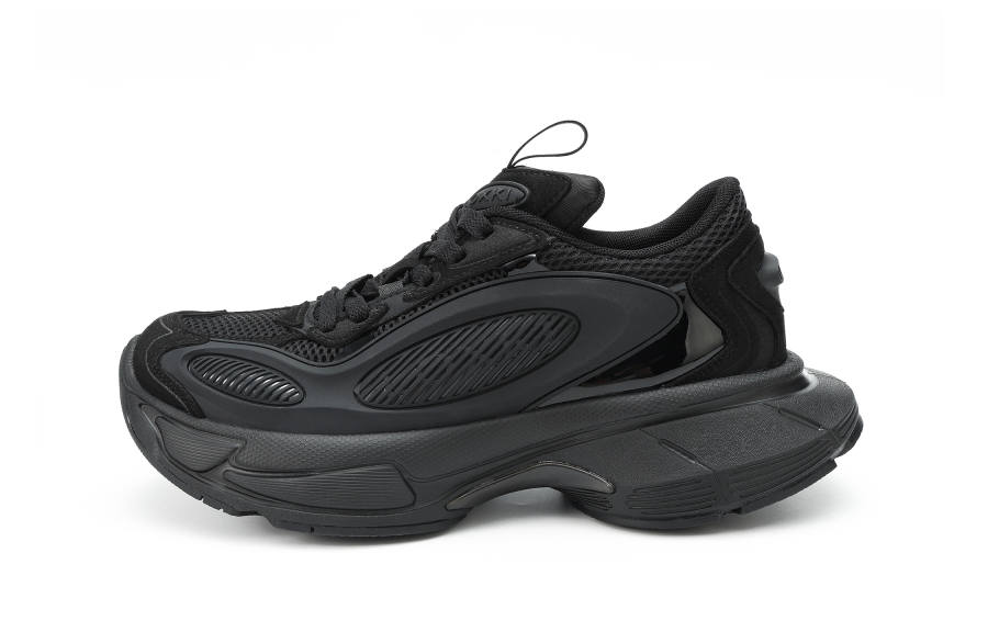 LOXKI SpaceCraft Spaceship Running Shoes Low top Chunky Sneakers Unisex
