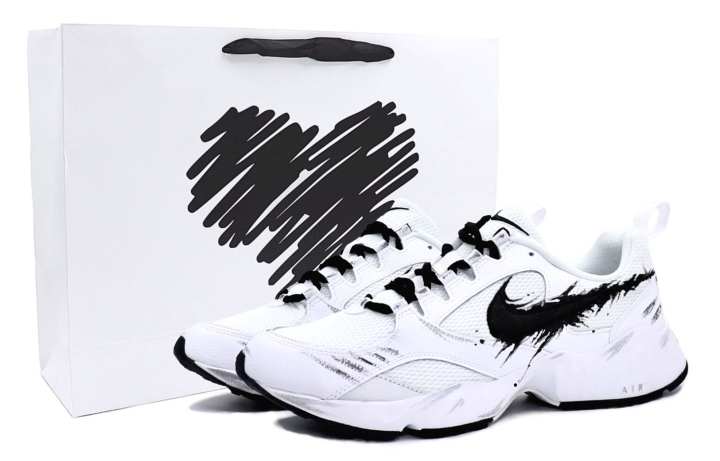 Nike Nike Air Heights Casual Shoes Men's Low Top White/Black