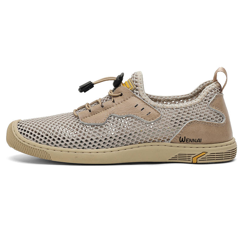 WENNAI Low top Casual Shoes Men's Sand