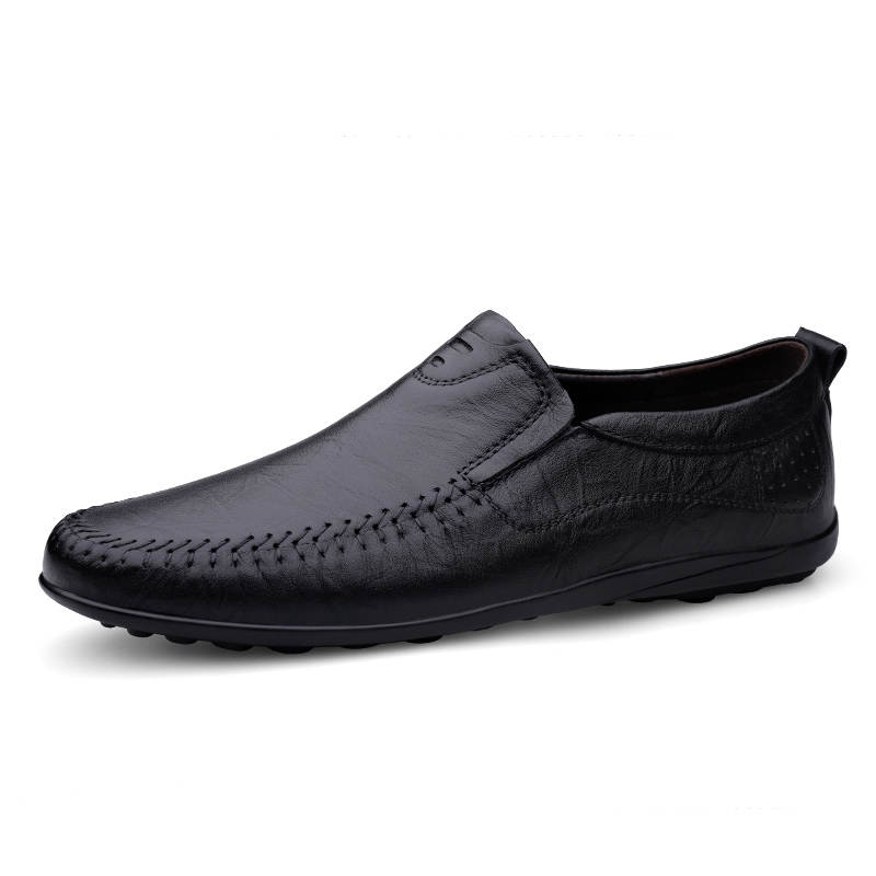 GONGNIULEITING Top Grain Cow Leather Casual Shoes Men's
