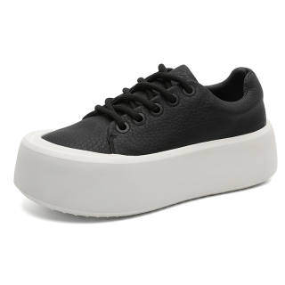 Dounkol Get Cool Microfiber Leather Low top Skateboard Shoes Men's
