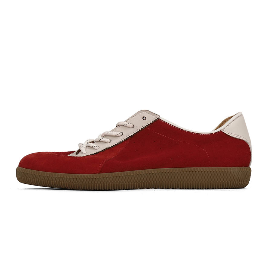 MIBU Lightweight And Breathable Low top German Army Trainers Unisex Red