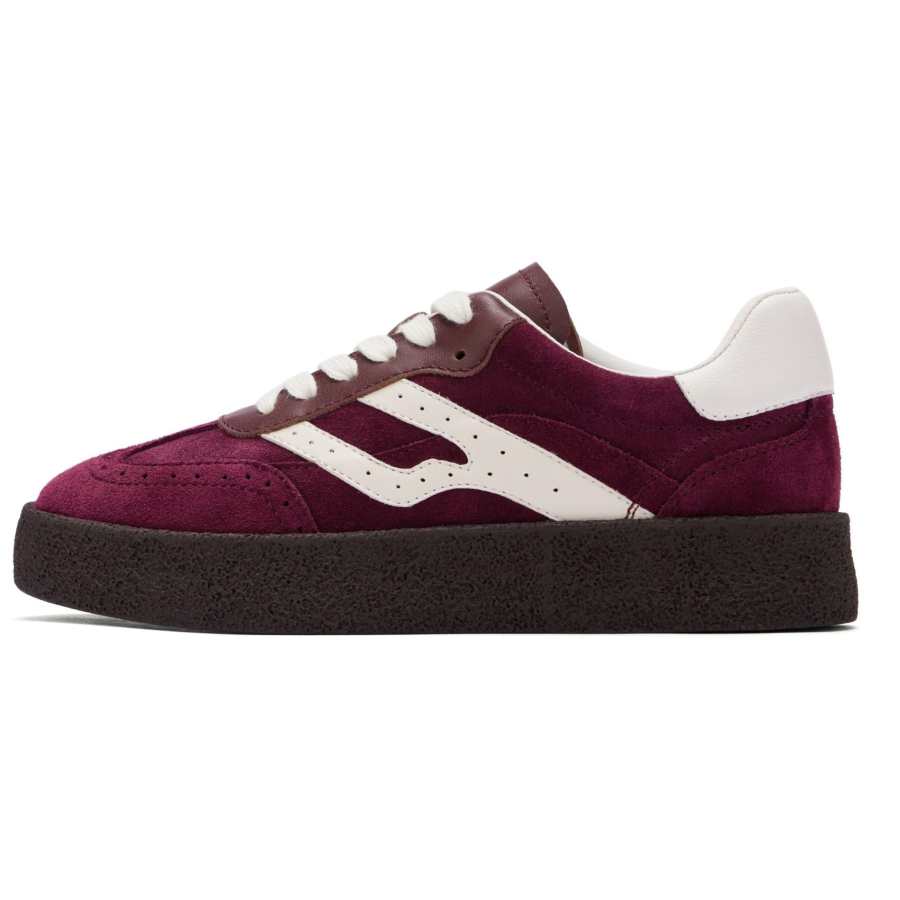73Hours Low top Skateboard Shoes Women's Red