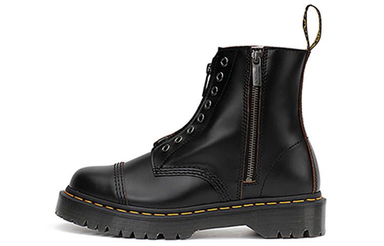 Dr.Martens Dr. Martens 1460 Bex Side Zipper 8 Combat Boots Black Unisex