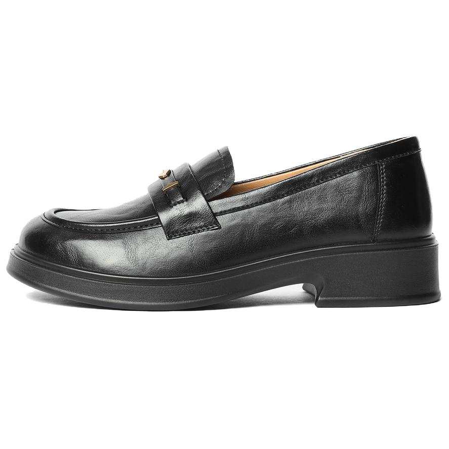 Senda Loafers Women's Black, Coffee