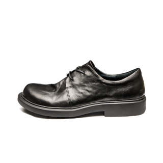 Brounvanm Casual Leather Shoes Men's Low Top Coffee/Black/Gray