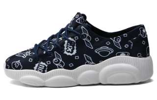 TT&MM Casual Shoes Women's Low Top Dark Blue/White