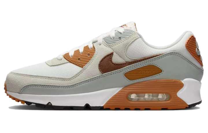 Nike Nike Air Max 90 Summit White Monarch Light Pumice Light British Tan