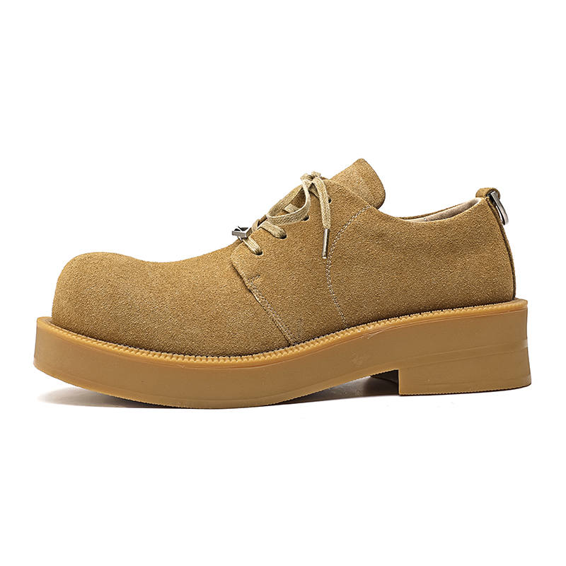 LUOMENG LUOMENG Microfiber Leather Casual Shoes Men's Yellow