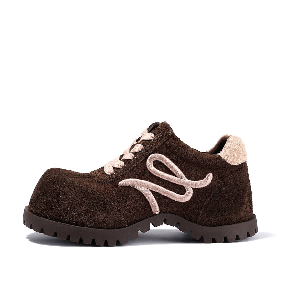 BELLALILY Top Grain Cow Leather Low top Casual Shoes Women's